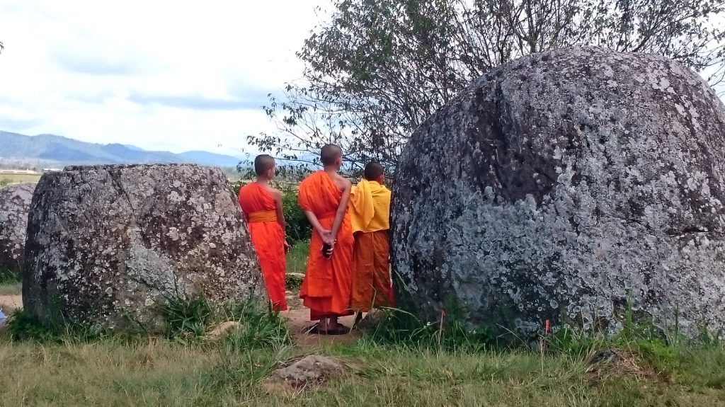 Plain of Jars site 1 in Phonsavan