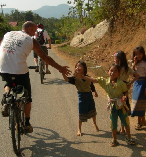 Cycling Udomxai to Pakmong