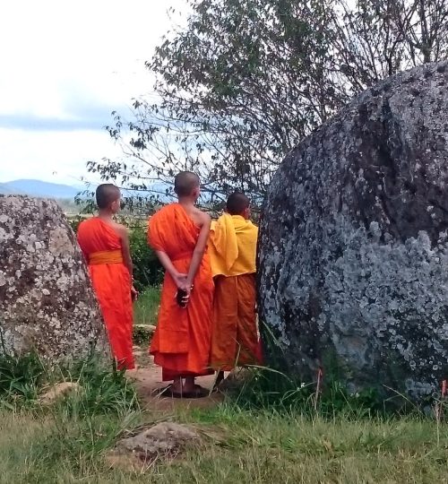 Plain of Jars site 1 in Phonsavan